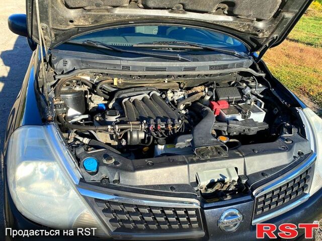 Чорний Ніссан Тііда, об'ємом двигуна 1.6 л та пробігом 219 тис. км за 5200 $, фото 1 на Automoto.ua