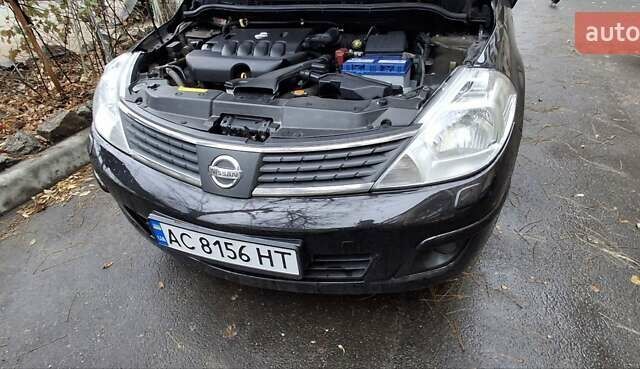 Чорний Ніссан Тііда, об'ємом двигуна 1.8 л та пробігом 112 тис. км за 6500 $, фото 1 на Automoto.ua