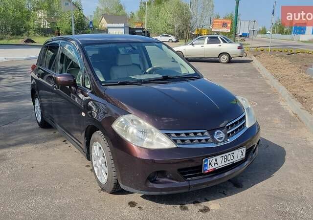 Фиолетовый Ниссан Тиида, объемом двигателя 1.5 л и пробегом 79 тыс. км за 7425 $, фото 1 на Automoto.ua