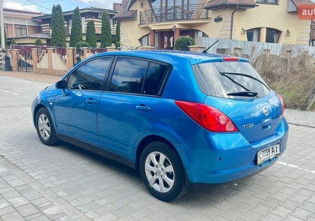 Синій Ніссан Тііда, об'ємом двигуна 1.6 л та пробігом 127 тис. км за 5999 $, фото 1 на Automoto.ua