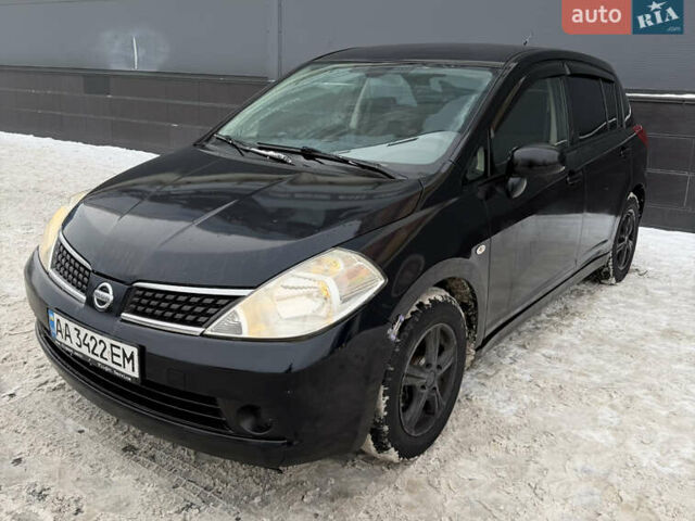 Синий Ниссан Тиида, объемом двигателя 1.6 л и пробегом 203 тыс. км за 4999 $, фото 1 на Automoto.ua