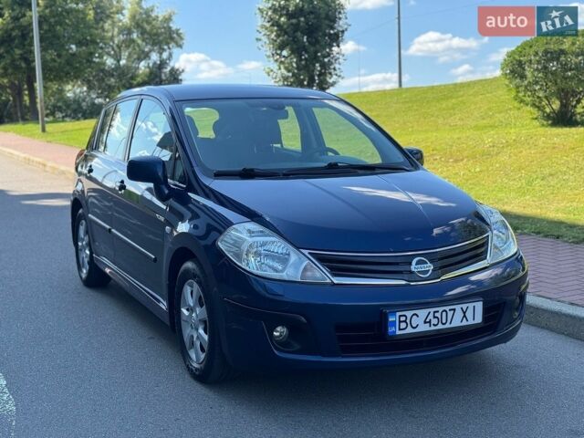 Синій Ніссан Тііда, об'ємом двигуна 1.6 л та пробігом 76 тис. км за 9700 $, фото 1 на Automoto.ua