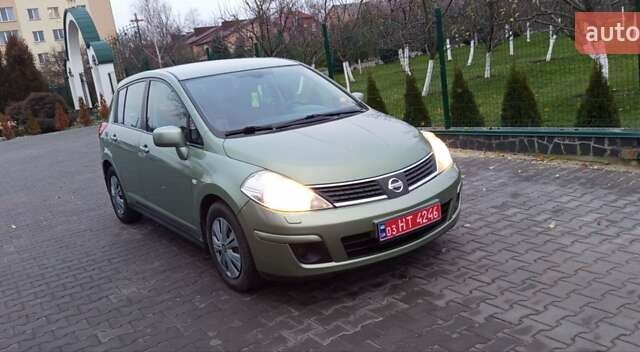 Зеленый Ниссан Тиида, объемом двигателя 1.6 л и пробегом 113 тыс. км за 7200 $, фото 1 на Automoto.ua