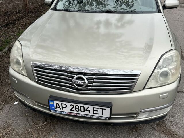 Бежевый Ниссан Теана, объемом двигателя 3.5 л и пробегом 280 тыс. км за 4200 $, фото 1 на Automoto.ua