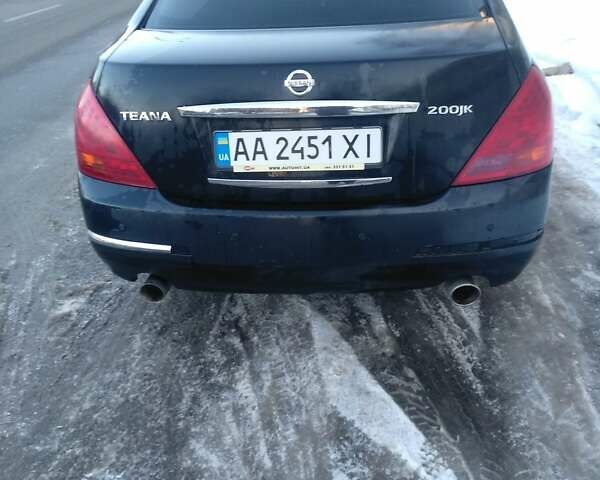 Чорний Ніссан Теана, об'ємом двигуна 2 л та пробігом 370 тис. км за 5750 $, фото 1 на Automoto.ua
