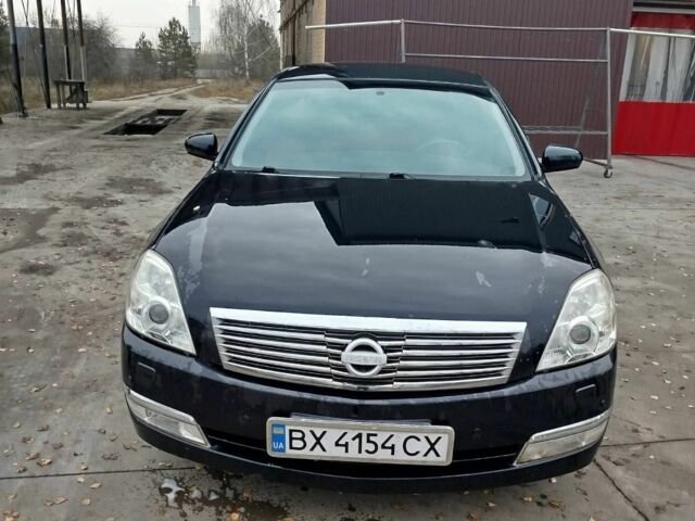 Черный Ниссан Теана, объемом двигателя 2 л и пробегом 250 тыс. км за 4100 $, фото 1 на Automoto.ua