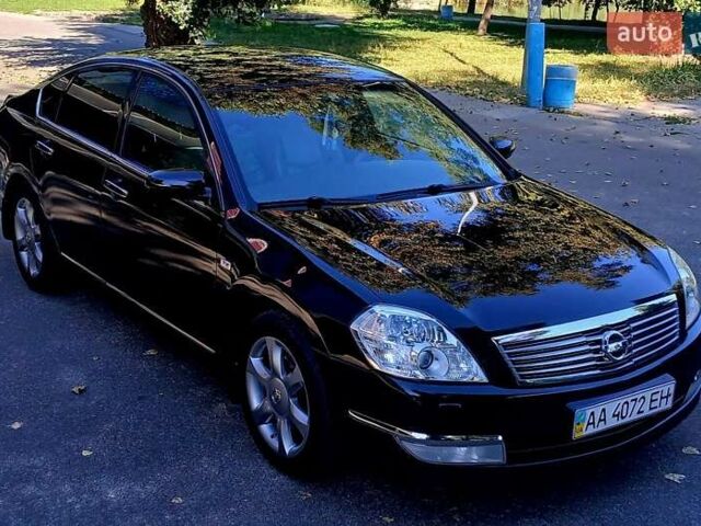 Черный Ниссан Теана, объемом двигателя 3.5 л и пробегом 202 тыс. км за 6800 $, фото 1 на Automoto.ua