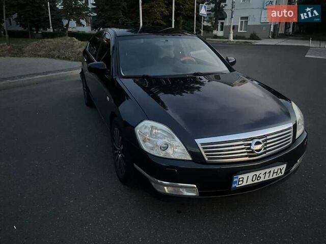Чорний Ніссан Теана, об'ємом двигуна 2 л та пробігом 220 тис. км за 6900 $, фото 1 на Automoto.ua