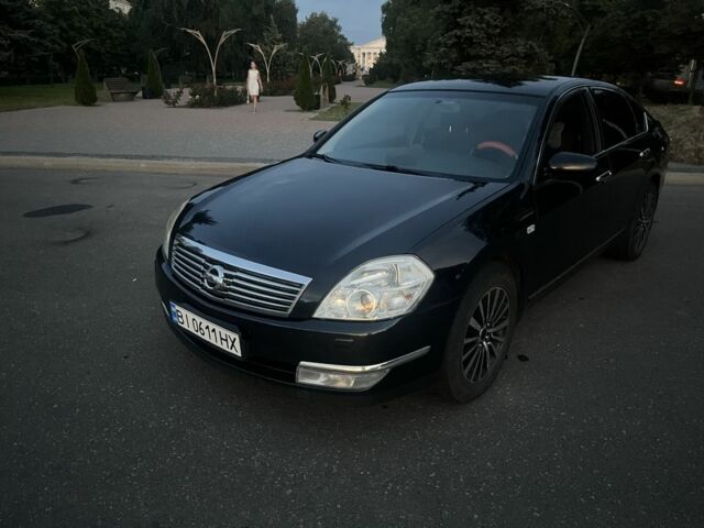 Черный Ниссан Теана, объемом двигателя 2 л и пробегом 216 тыс. км за 5700 $, фото 1 на Automoto.ua