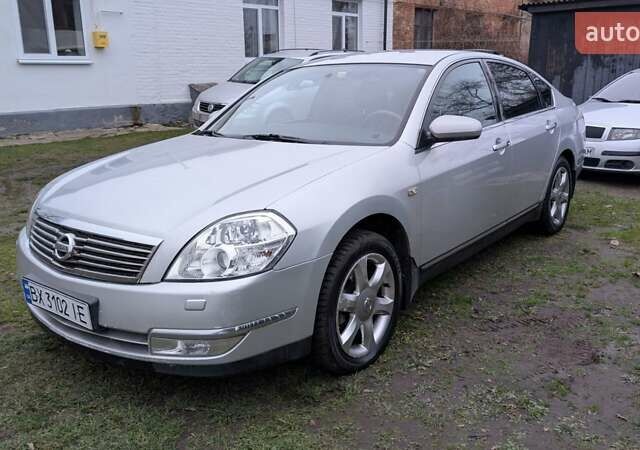 Серый Ниссан Теана, объемом двигателя 3.5 л и пробегом 323 тыс. км за 4000 $, фото 1 на Automoto.ua