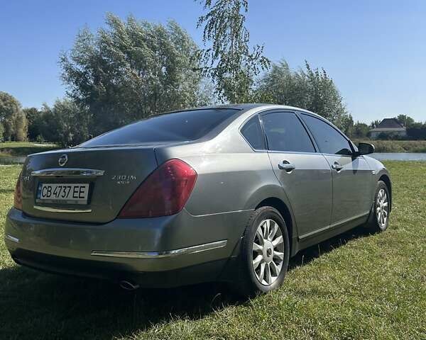 Серый Ниссан Теана, объемом двигателя 2.3 л и пробегом 174 тыс. км за 7300 $, фото 1 на Automoto.ua