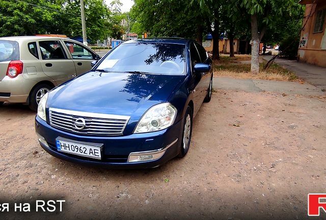 Синий Ниссан Теана, объемом двигателя 2.3 л и пробегом 221 тыс. км за 5500 $, фото 1 на Automoto.ua