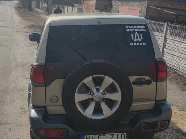 Сірий Ніссан Террано, об'ємом двигуна 3 л та пробігом 380 тис. км за 2200 $, фото 1 на Automoto.ua