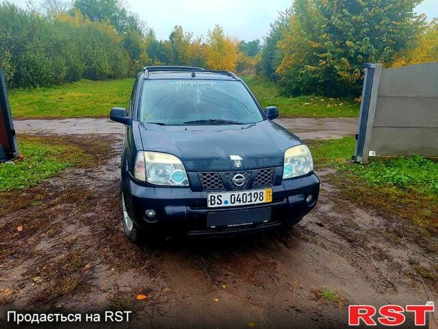 Черный Ниссан ИксТрейл, объемом двигателя 2.2 л и пробегом 248 тыс. км за 3800 $, фото 1 на Automoto.ua