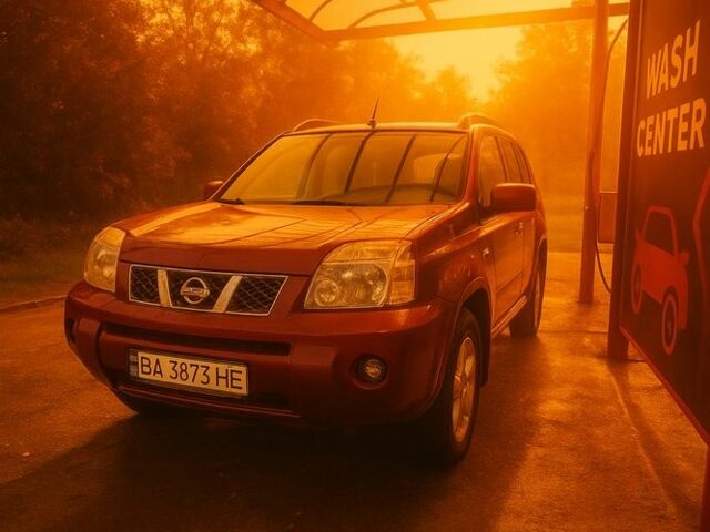 Красный Ниссан ИксТрейл, объемом двигателя 2.2 л и пробегом 400 тыс. км за 4700 $, фото 1 на Automoto.ua