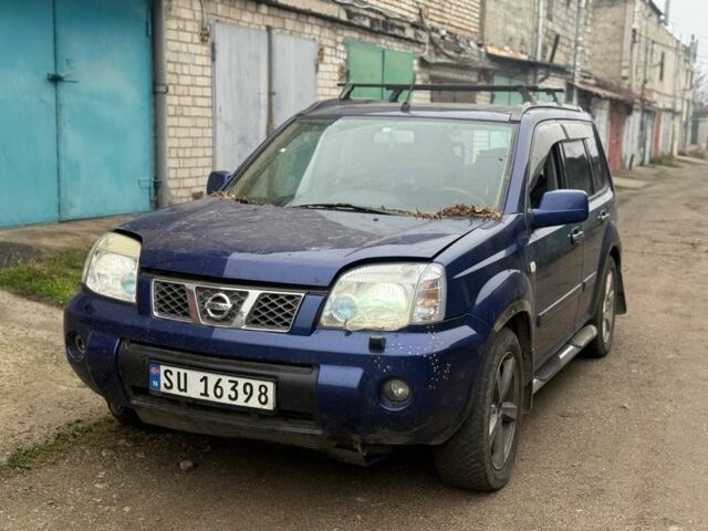 Синий Ниссан ИксТрейл, объемом двигателя 2.2 л и пробегом 227 тыс. км за 3000 $, фото 1 на Automoto.ua