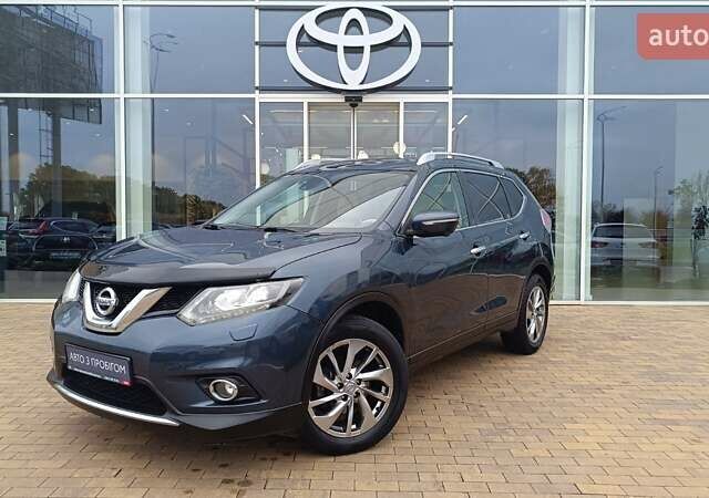 Синий Ниссан ИксТрейл, объемом двигателя 1.6 л и пробегом 141 тыс. км за 16132 $, фото 1 на Automoto.ua