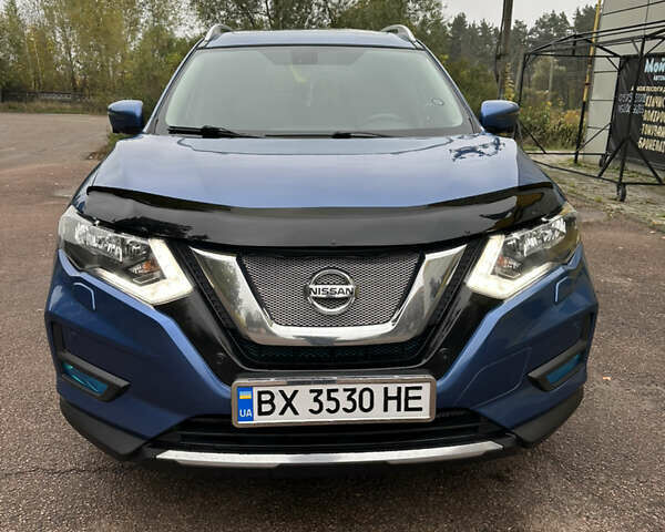 Синий Ниссан ИксТрейл, объемом двигателя 2 л и пробегом 161 тыс. км за 16500 $, фото 1 на Automoto.ua