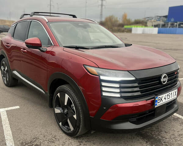 Красный Ниссан Kicks, объемом двигателя 2 л и пробегом 1 тыс. км за 26500 $, фото 1 на Automoto.ua