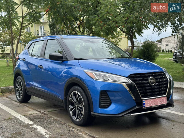 Синий Ниссан Kicks, объемом двигателя 1.6 л и пробегом 35 тыс. км за 14800 $, фото 1 на Automoto.ua