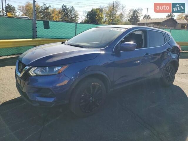 Синий Ниссан Rogue Sport, объемом двигателя 2 л и пробегом 88 тыс. км за 3000 $, фото 1 на Automoto.ua