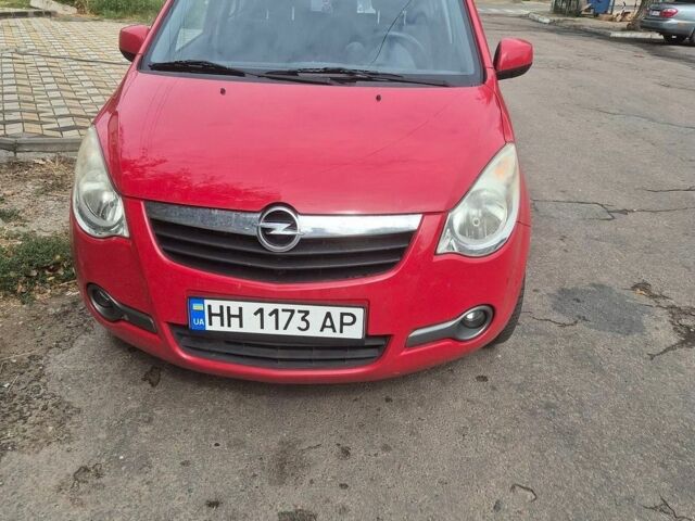 Красный Опель Агила, объемом двигателя 1 л и пробегом 101 тыс. км за 5000 $, фото 1 на Automoto.ua