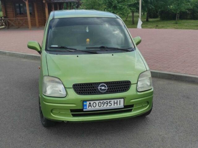 Зелений Опель Агіла, об'ємом двигуна 0.97 л та пробігом 150 тис. км за 3300 $, фото 1 на Automoto.ua