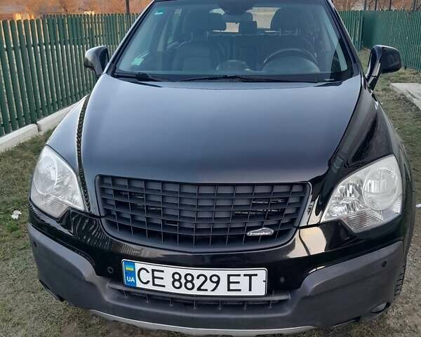 Черный Опель Антара, объемом двигателя 2 л и пробегом 217 тыс. км за 7500 $, фото 1 на Automoto.ua