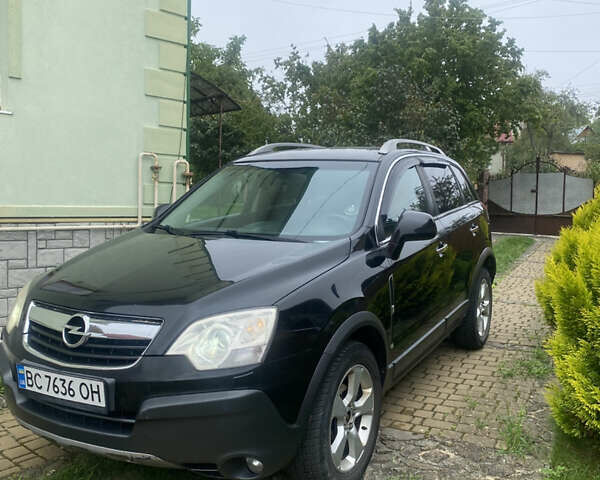 Черный Опель Антара, объемом двигателя 2 л и пробегом 200 тыс. км за 8200 $, фото 1 на Automoto.ua