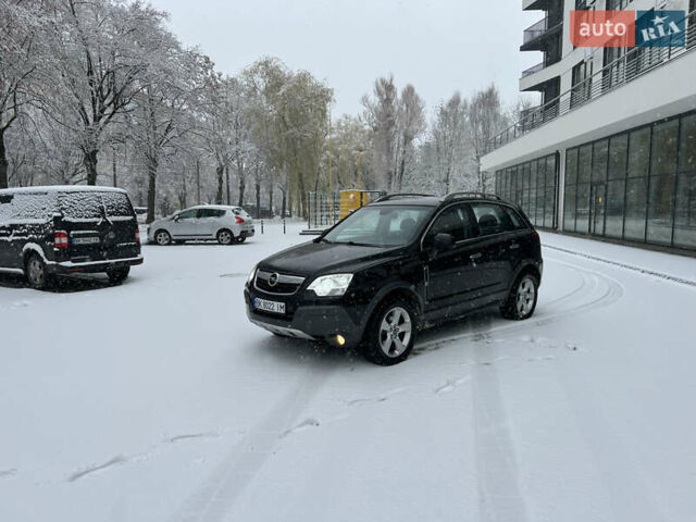 Черный Опель Антара, объемом двигателя 2 л и пробегом 225 тыс. км за 8400 $, фото 1 на Automoto.ua