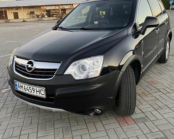Чорний Опель Антара, об'ємом двигуна 2 л та пробігом 194 тис. км за 8200 $, фото 1 на Automoto.ua