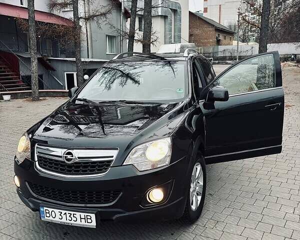 Черный Опель Антара, объемом двигателя 2.2 л и пробегом 180 тыс. км за 12800 $, фото 1 на Automoto.ua