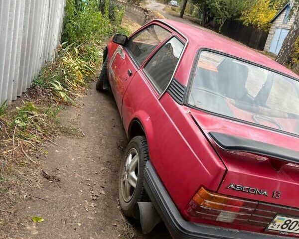 Красный Опель Аскона, объемом двигателя 1.6 л и пробегом 47 тыс. км за 710 $, фото 1 на Automoto.ua