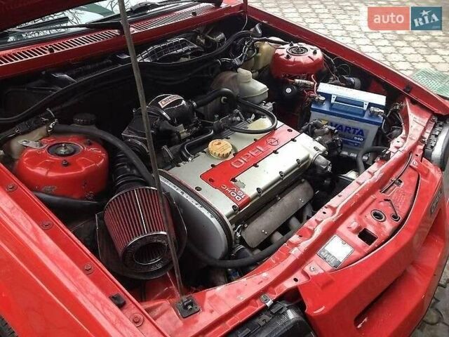 Красный Опель Аскона, объемом двигателя 2 л и пробегом 99 тыс. км за 3000 $, фото 1 на Automoto.ua