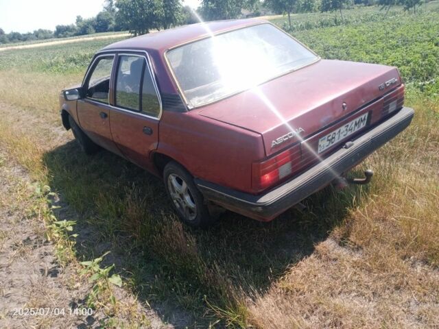 Красный Опель Аскона, объемом двигателя 1.6 л и пробегом 3 тыс. км за 284 $, фото 1 на Automoto.ua