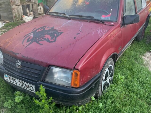 Червоний Опель Аскона, об'ємом двигуна 1.6 л та пробігом 1000 тис. км за 420 $, фото 1 на Automoto.ua