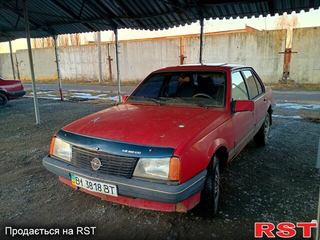 Красный Опель Аскона, объемом двигателя 1.6 л и пробегом 200 тыс. км за 650 $, фото 1 на Automoto.ua