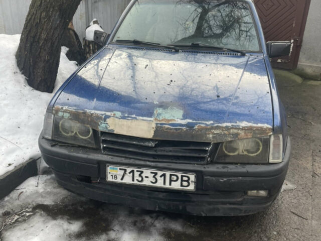 Синій Опель Аскона, об'ємом двигуна 2 л та пробігом 400 тис. км за 750 $, фото 1 на Automoto.ua