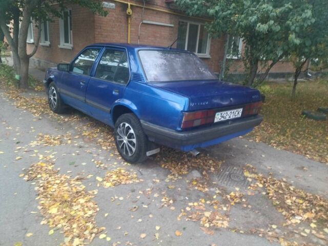Опель Аскона 1990 в Лубнах на Automoto.ua Синий Опель Аскона, объемом двигателя 1.6 л и пробегом 420 тыс. км за 1000 $, фото 1 на Automoto.ua