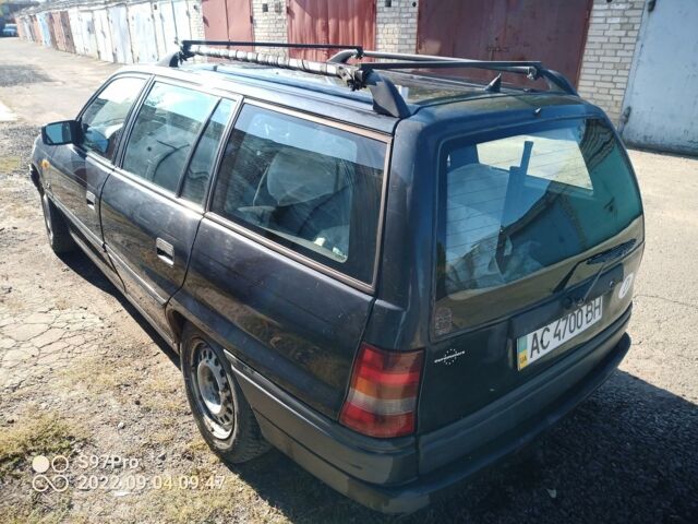 Чорний Опель Астра Ф, об'ємом двигуна 1.6 л та пробігом 250 тис. км за 2500 $, фото 1 на Automoto.ua