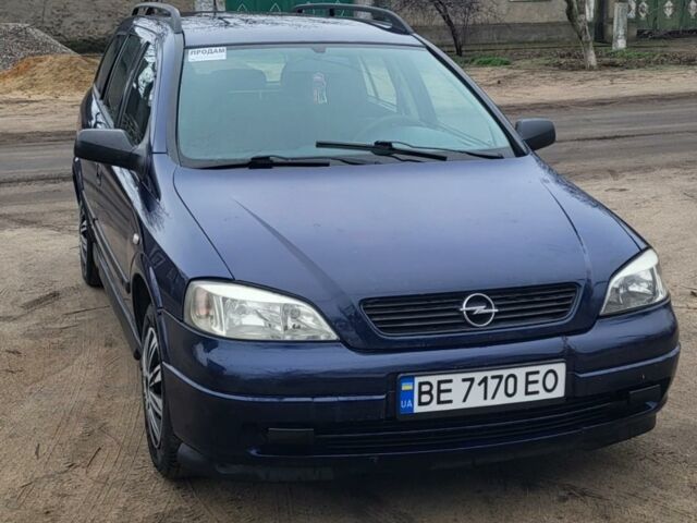 Синій Опель Астра Г, об'ємом двигуна 1.6 л та пробігом 350 тис. км за 2800 $, фото 1 на Automoto.ua