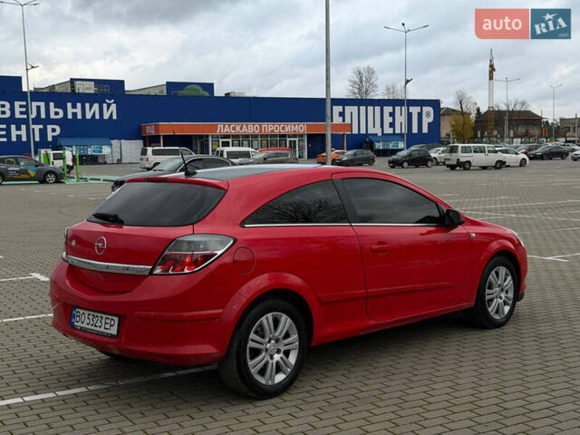 Красный Опель Астра ГТЦ, объемом двигателя 1.6 л и пробегом 275 тыс. км за 5600 $, фото 1 на Automoto.ua
