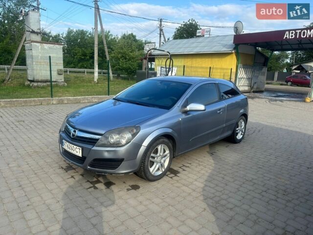 Сірий Опель Астра ГТЦ, об'ємом двигуна 1.25 л та пробігом 300 тис. км за 3800 $, фото 1 на Automoto.ua
