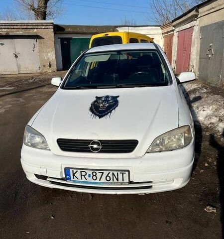 Білий Опель Астра, об'ємом двигуна 2 л та пробігом 334 тис. км за 1500 $, фото 1 на Automoto.ua