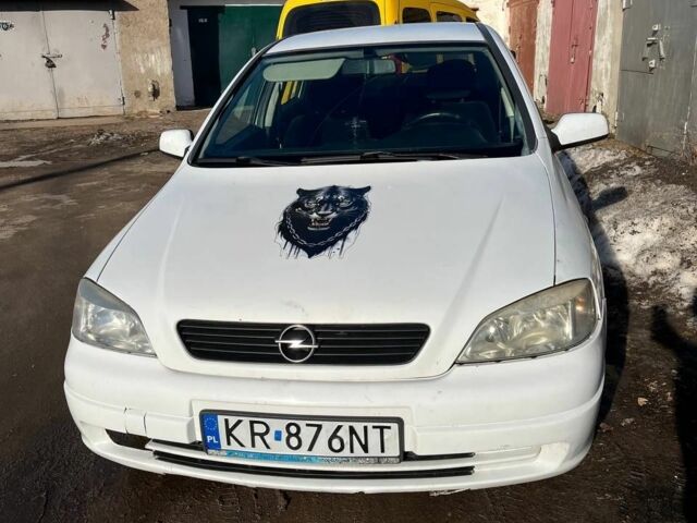 Білий Опель Астра, об'ємом двигуна 2 л та пробігом 334 тис. км за 1500 $, фото 1 на Automoto.ua