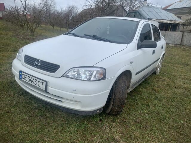 Белый Опель Астра, объемом двигателя 1.4 л и пробегом 160 тыс. км за 2600 $, фото 1 на Automoto.ua