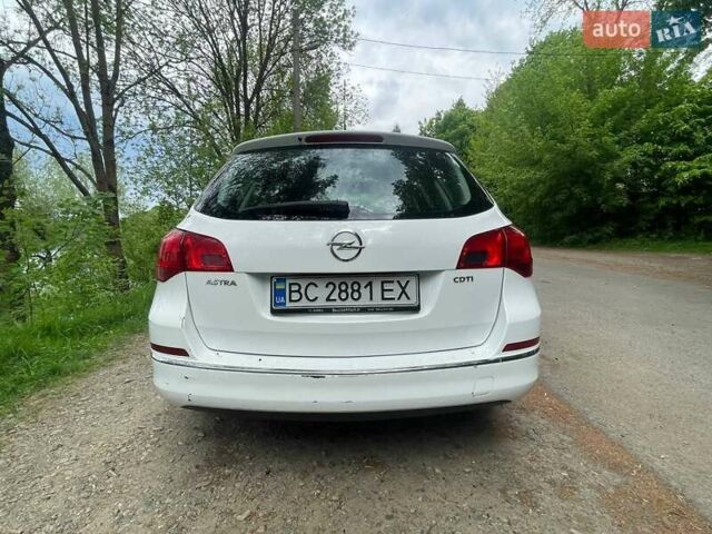 Белый Опель Астра, объемом двигателя 1.7 л и пробегом 280 тыс. км за 5999 $, фото 1 на Automoto.ua