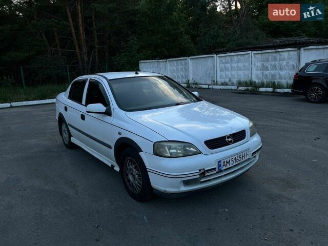 Білий Опель Астра, об'ємом двигуна 1.6 л та пробігом 394 тис. км за 2400 $, фото 1 на Automoto.ua