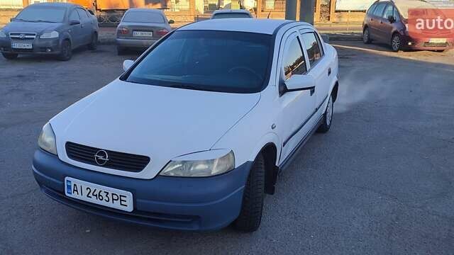 Білий Опель Астра, об'ємом двигуна 1.39 л та пробігом 251 тис. км за 3500 $, фото 1 на Automoto.ua