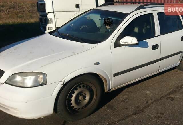 Білий Опель Астра, об'ємом двигуна 1.6 л та пробігом 392 тис. км за 2500 $, фото 1 на Automoto.ua